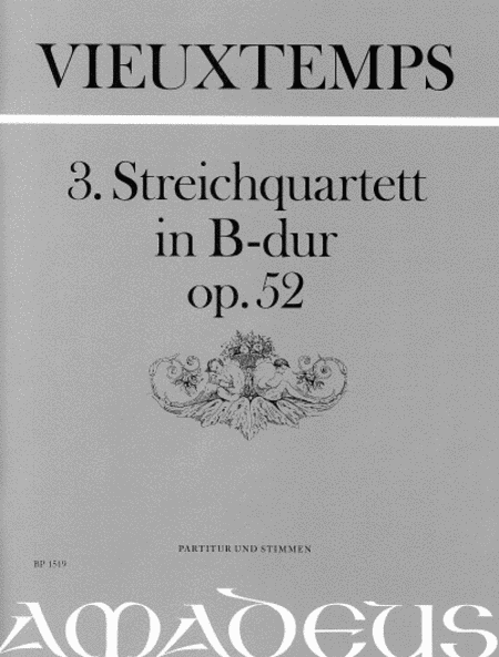 3. Streichquartett B-Dur op. 52