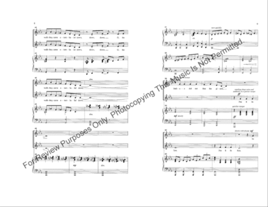 Joshua 2-Part scores gallery preview page 5