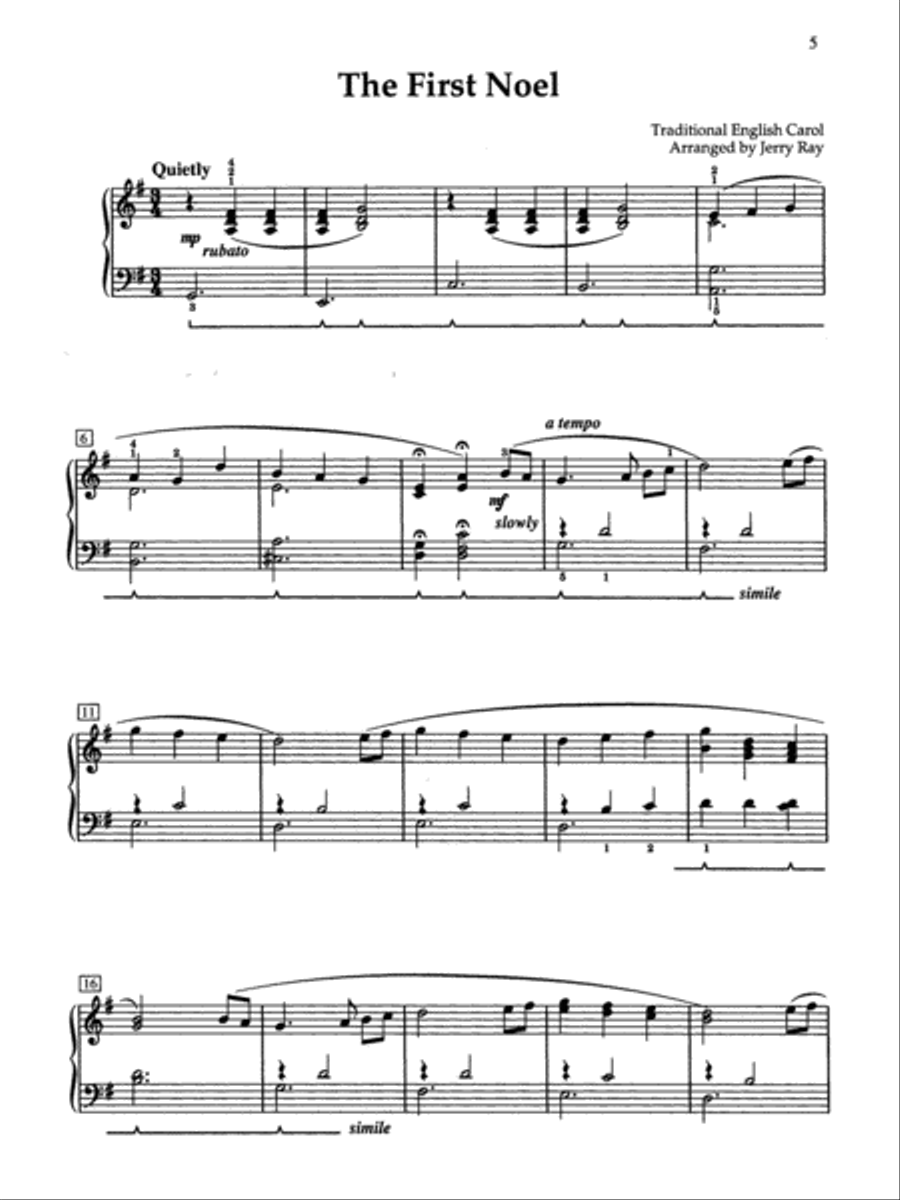 Christmas, Christmas, Christmas Piano Solo scores gallery preview page 4