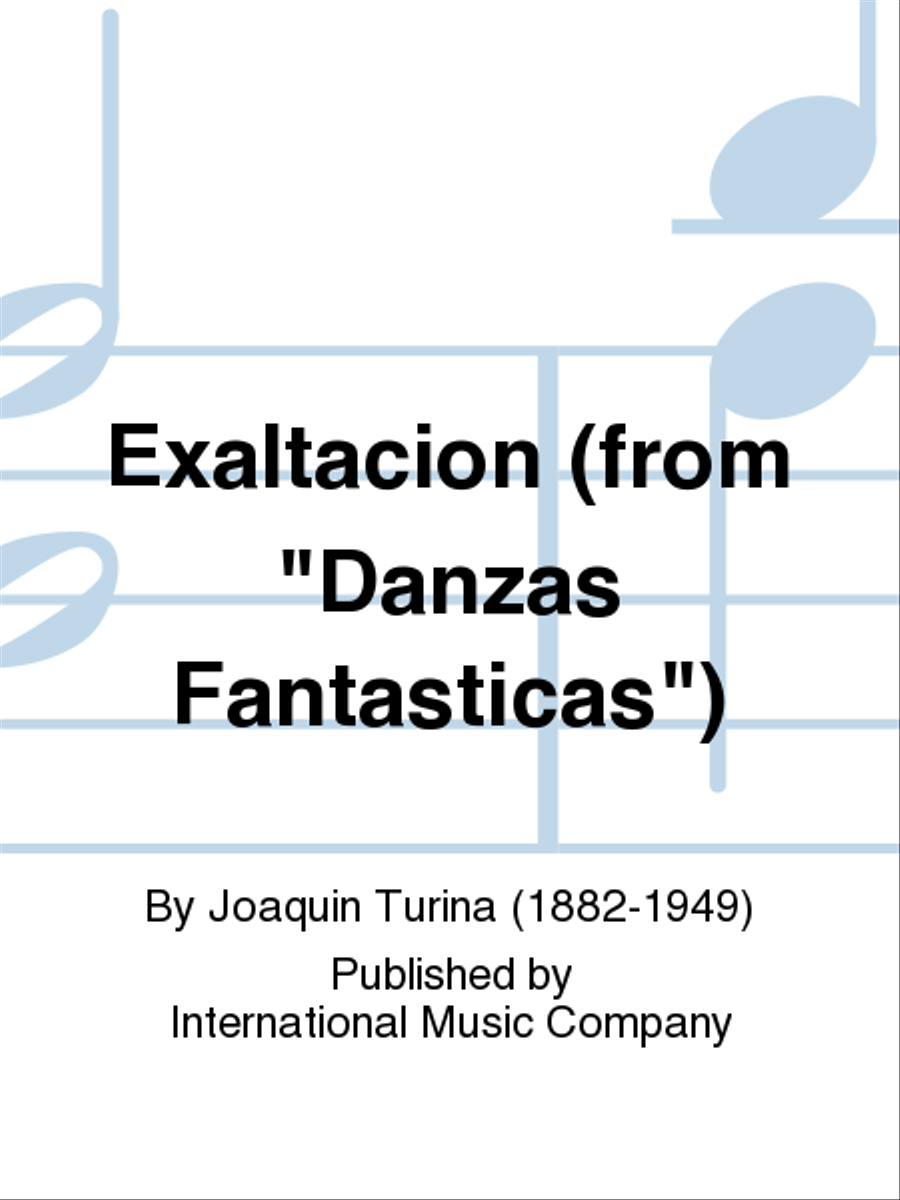 Exaltacion (From Danzas Fantasticas) Piano Solo scores gallery preview page 1