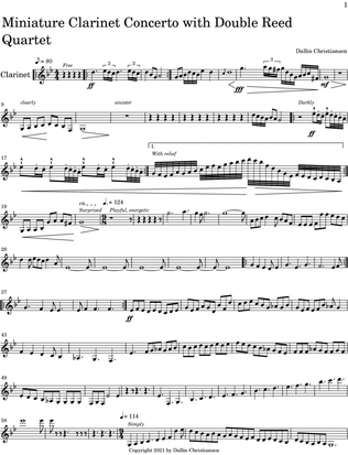 Miniature Clarinet Concerto in G Minor