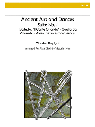 Book cover for Ancient Airs and Dances, Suite No.1 for Flute Choir