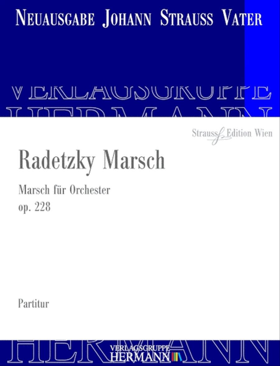 Radetzky Marsch op. 228 Orchestra scores gallery preview page 1