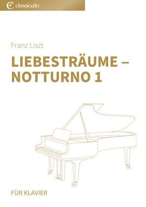 Book cover for Liebestraume - Notturno 1