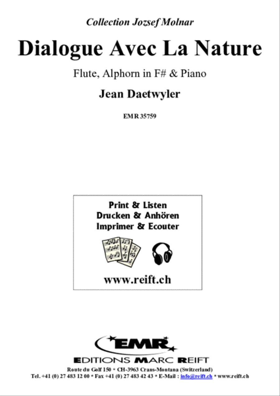 Dialogue Avec La Nature Dialogue Avec La Nature Flute scores gallery preview page 2