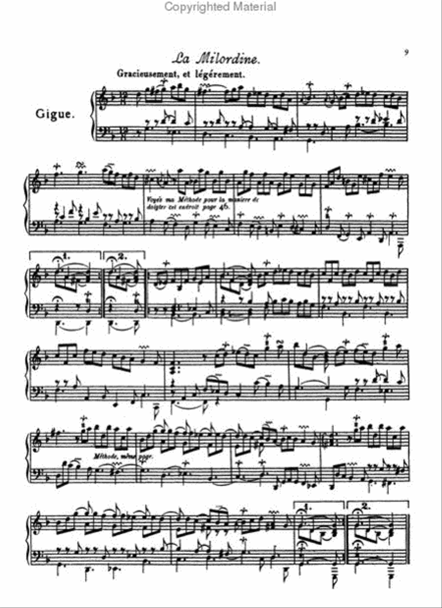 Complete Keyboard Works - Series One: Ordres I-XIII Piano scores gallery preview page 3