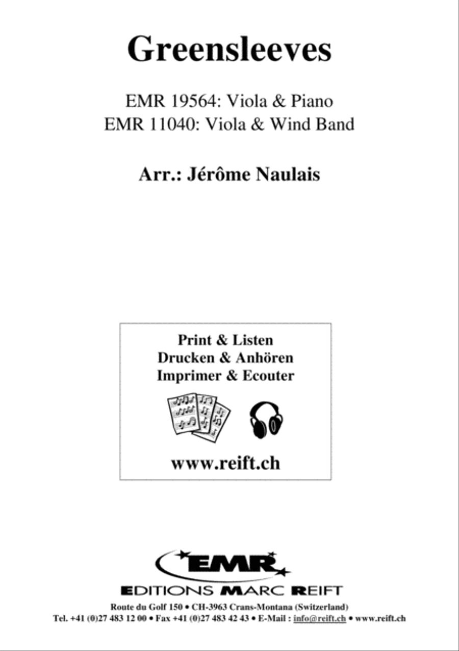 Greensleeves Piano Accompaniment scores gallery preview page 2