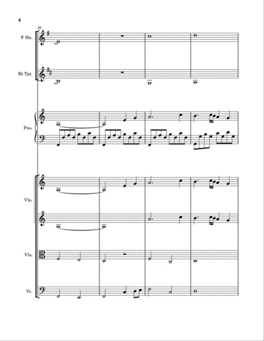 Braveheart - Main Title Horn scores gallery preview page 4