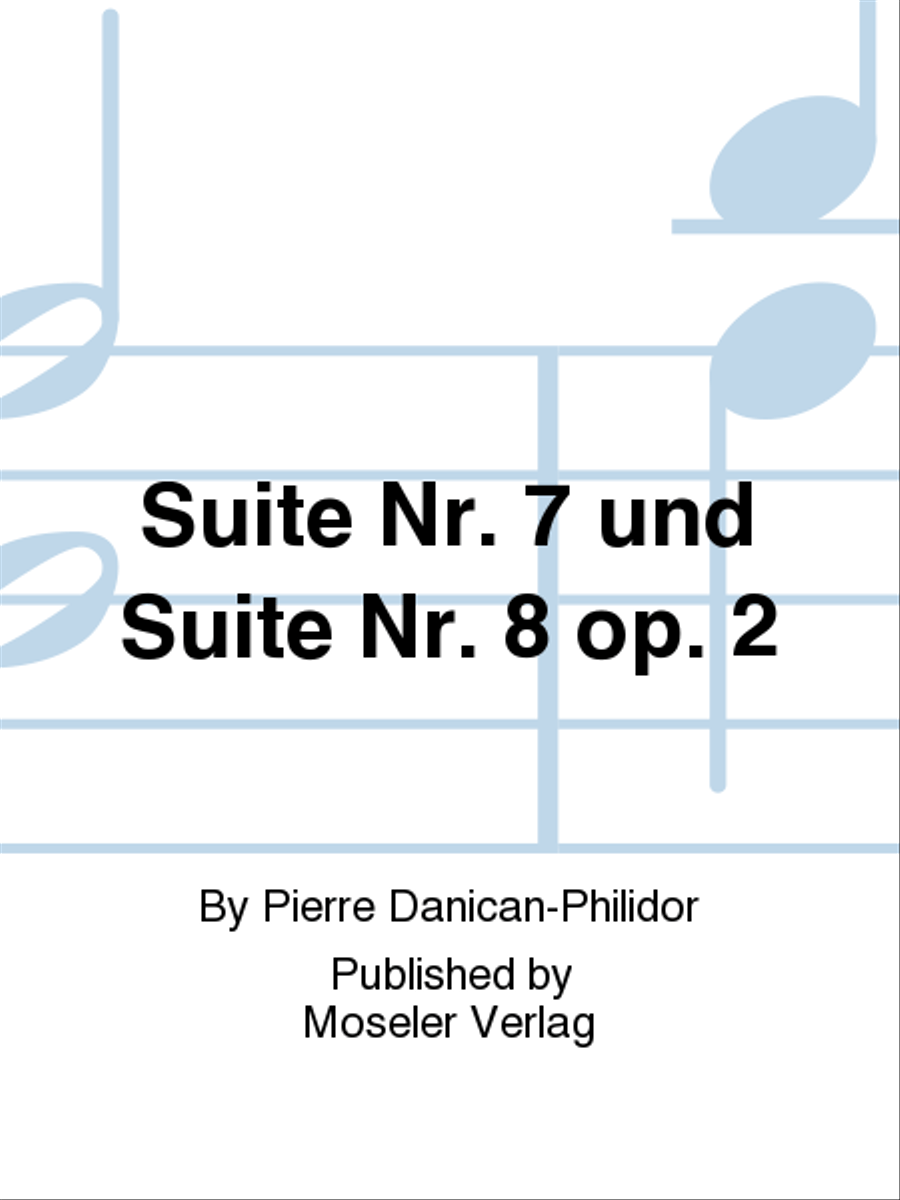 Suite Nr. 7 und Suite Nr. 8 op. 2 Alto Recorder scores gallery preview page 1