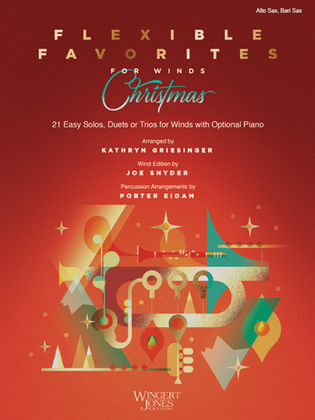 Book cover for Flexible Favorites for Winds: Christmas - Eb Instruments