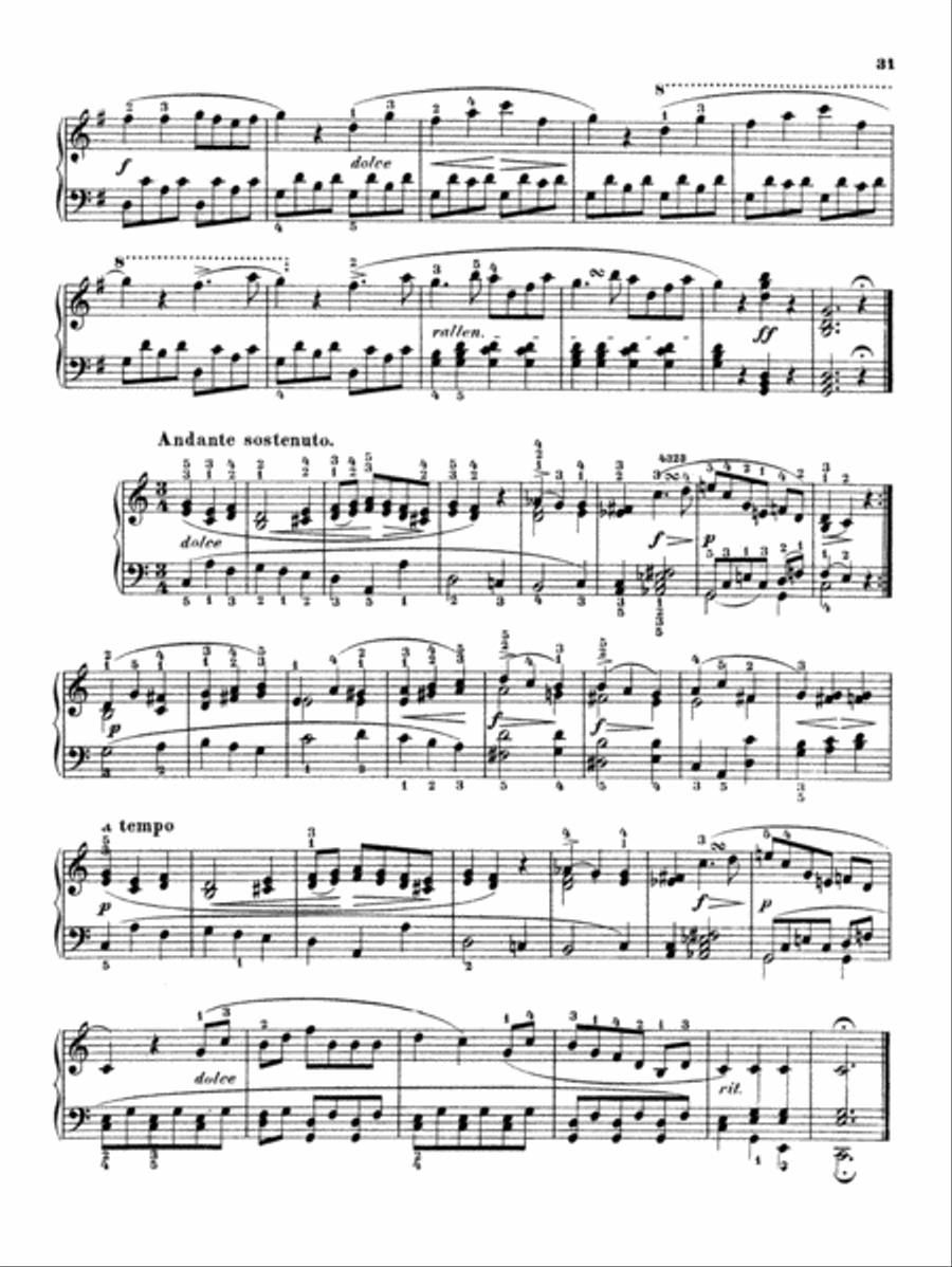 Cramer: Eleven Sontinas Piano Solo scores gallery preview page 2