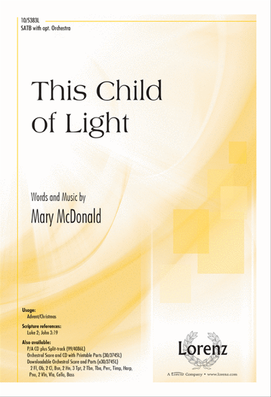 This Child of Light 4-Part scores gallery preview page 1