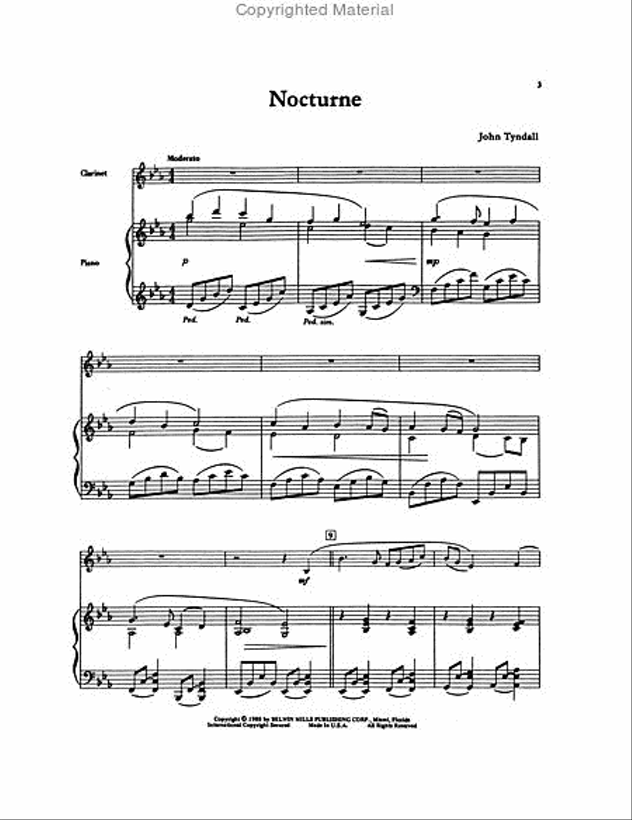 Belwin Master Solos (Clarinet), Volume 1 Clarinet scores gallery preview page 2