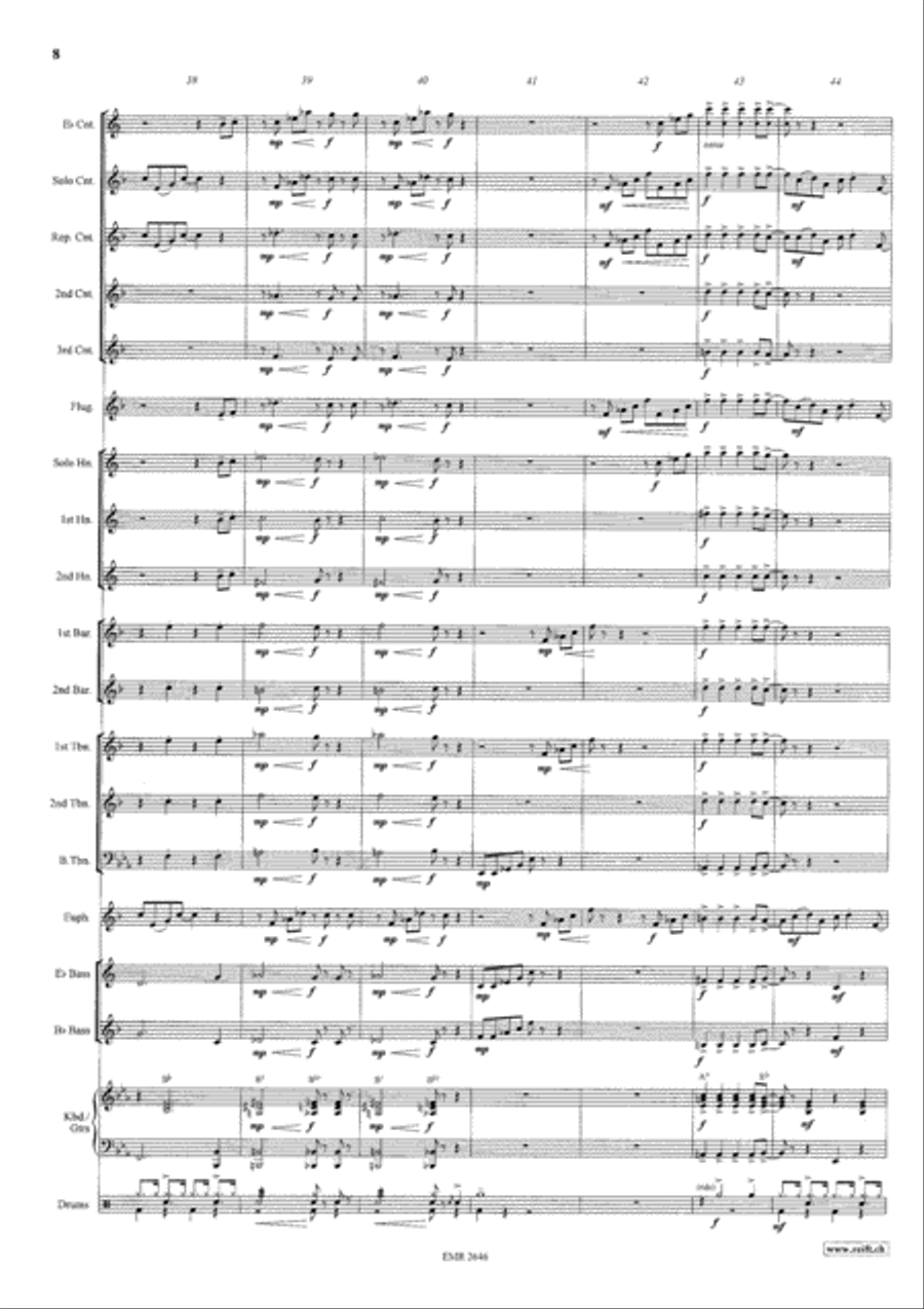 Maple Leaf Rag Brass Band scores gallery preview page 9