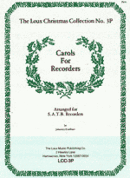 Carols for Recorders