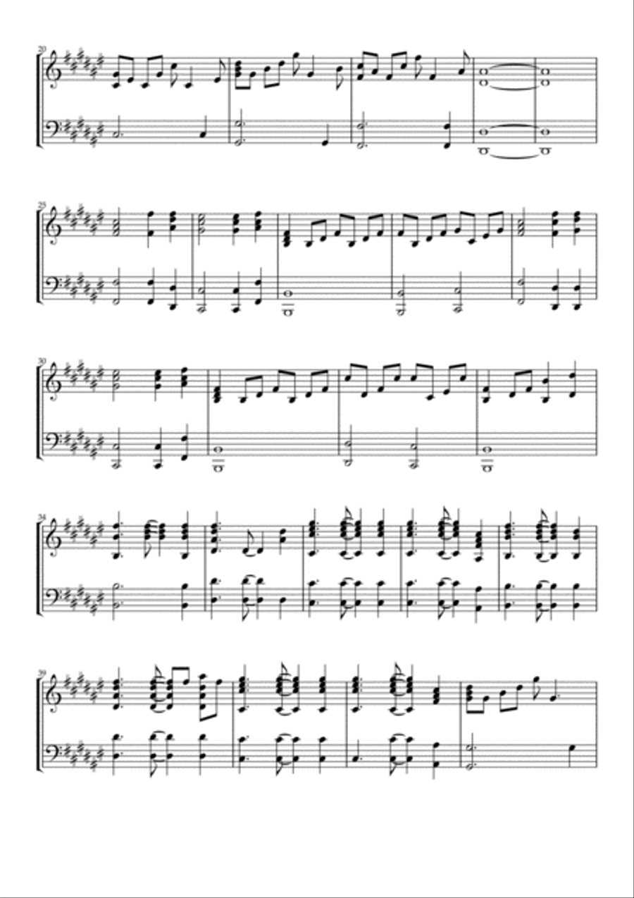 Waking Up Slow Easy Piano scores gallery preview page 4