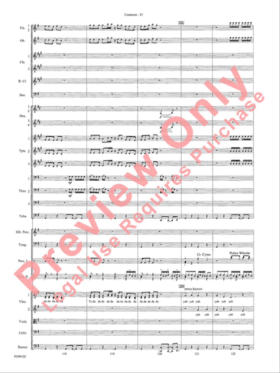 Selections from Star Wars: Episode I The Phantom Menace Full Orchestra scores gallery preview page 25