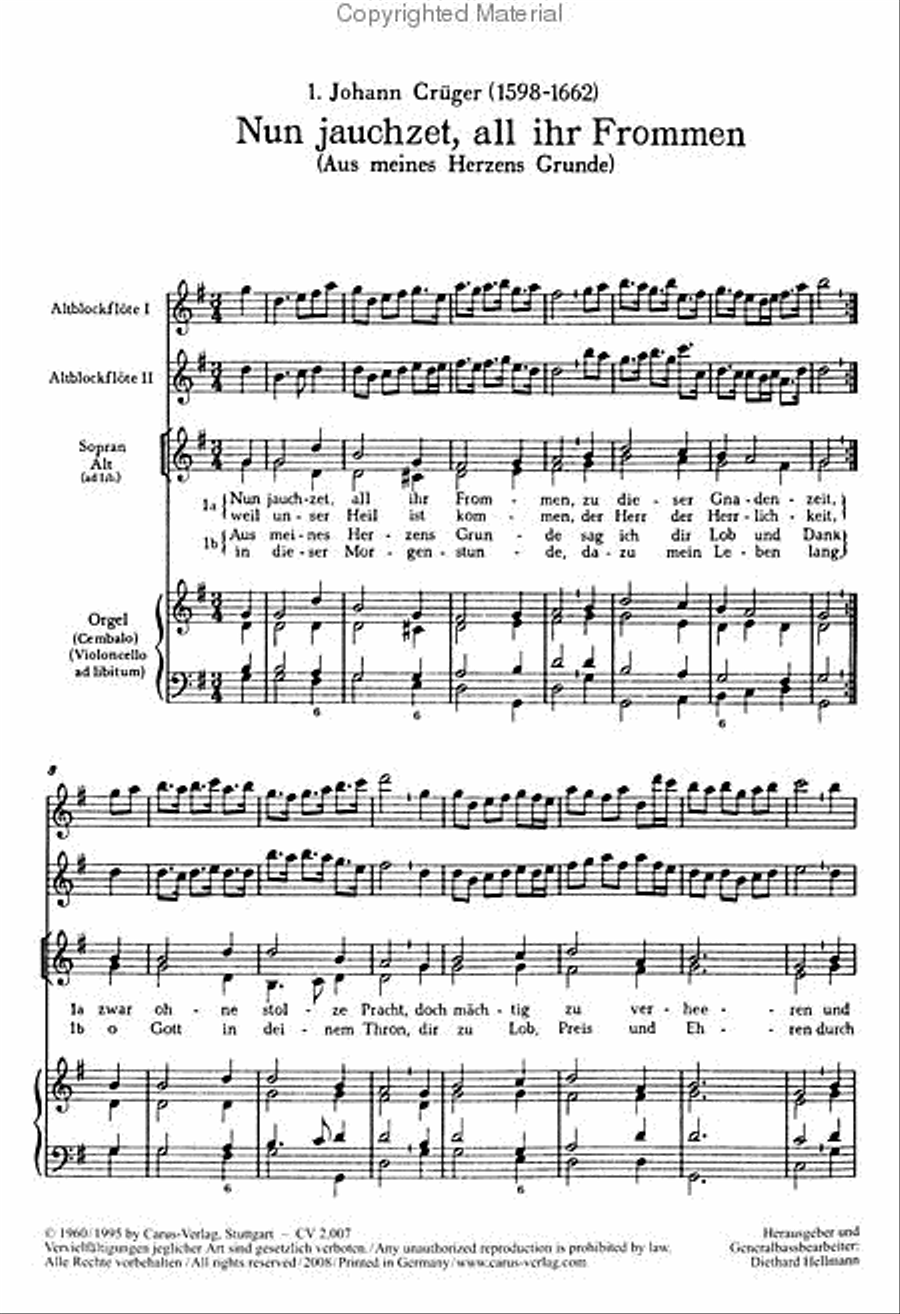 Gesange zum Kirchenjahr fur gleiche Stimmen Choir scores gallery preview page 2