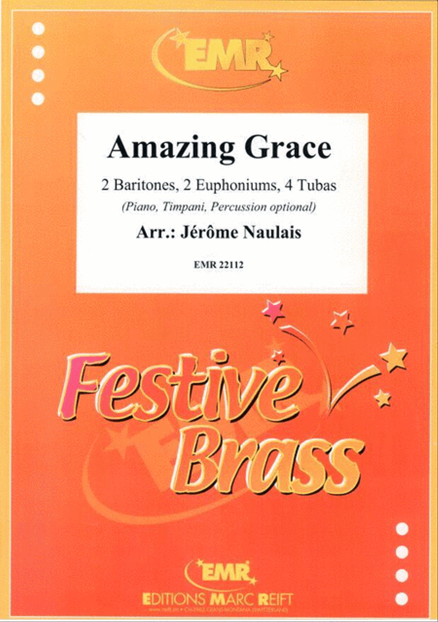 Amazing Grace Amazing Grace Brass Ensemble scores gallery preview page 1