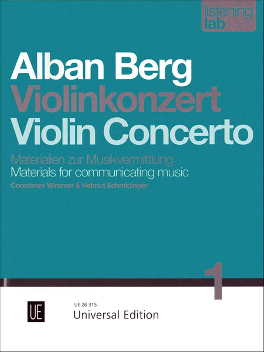 Alban Berg: Violin Concerto Violin Solo scores gallery preview page 1