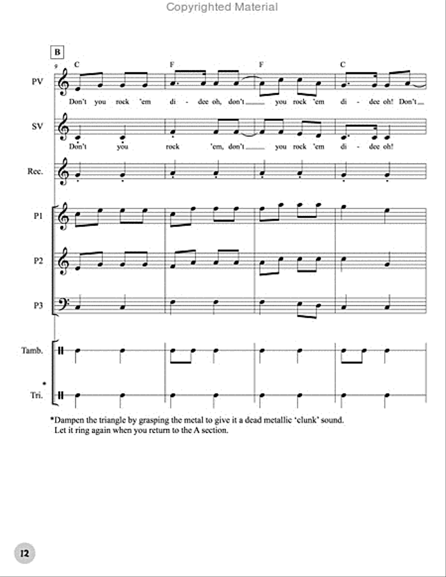 Sing, Drum, Play, and Strum Percussion scores gallery preview page 10