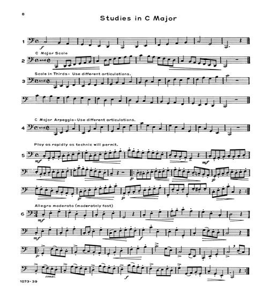 Rubank Intermediate Method – Bassoon Concert Band Methods scores gallery preview page 4