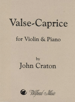 Book cover for Valse-Caprice