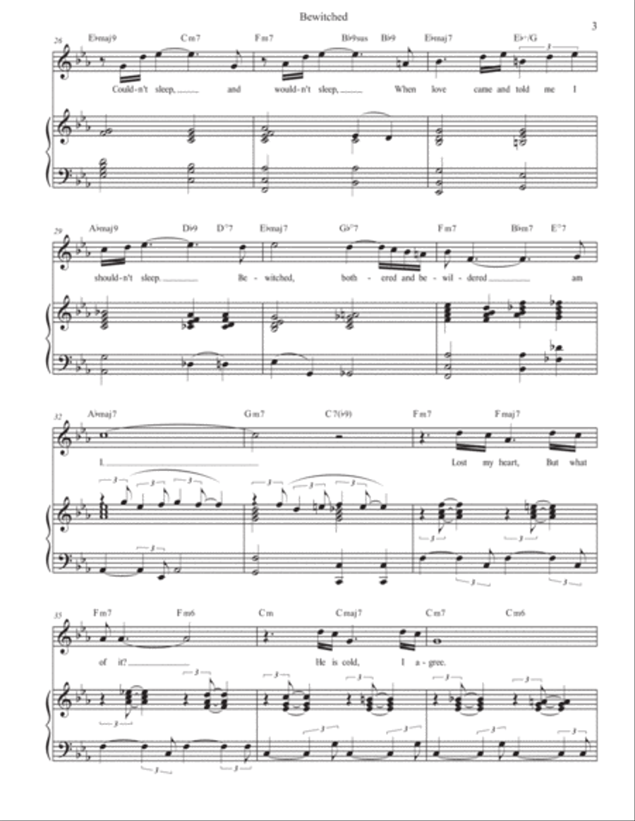 Bewitched Voice scores gallery preview page 4