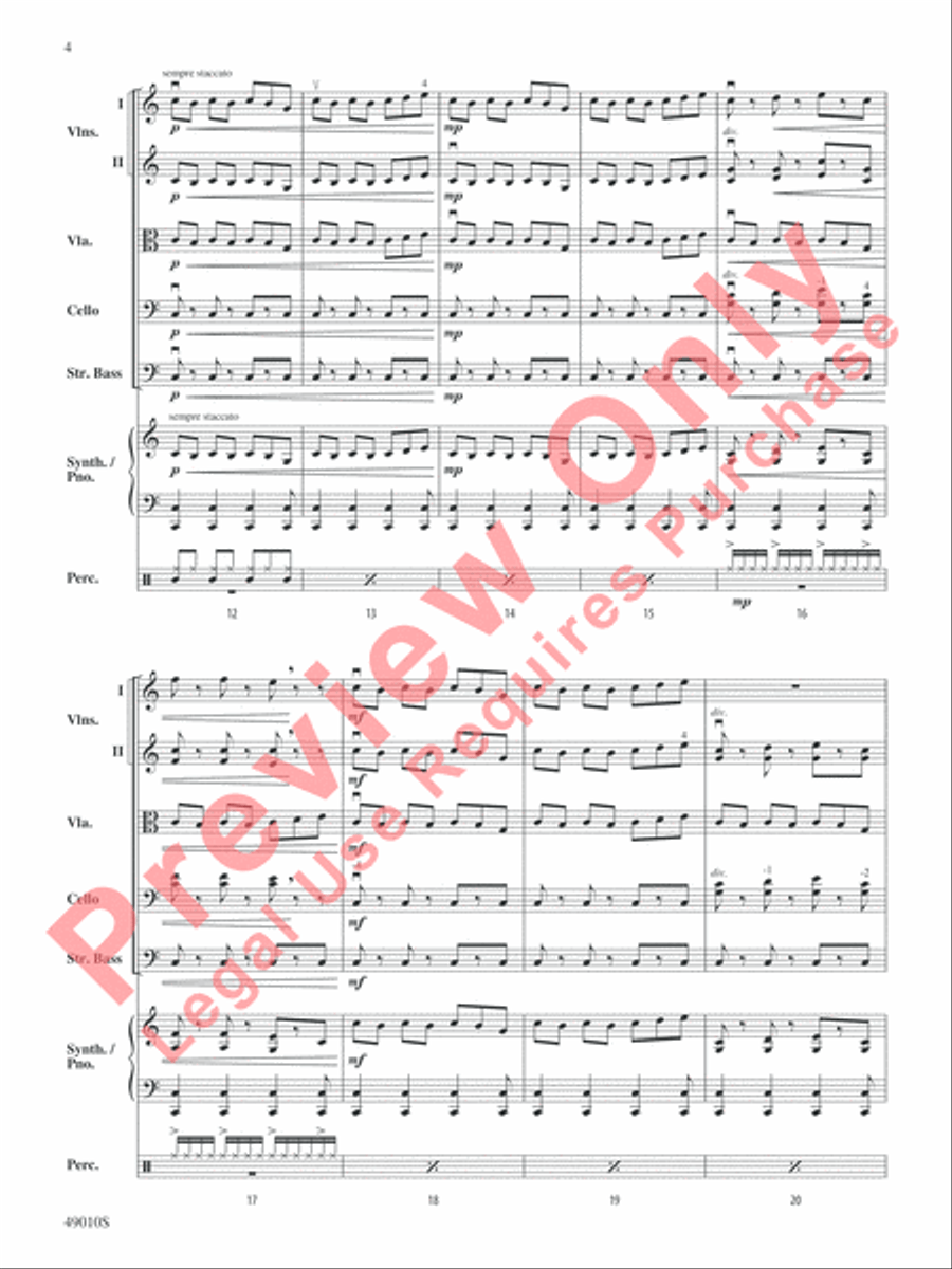 Themyscira Themyscira String Orchestra scores gallery preview page 5