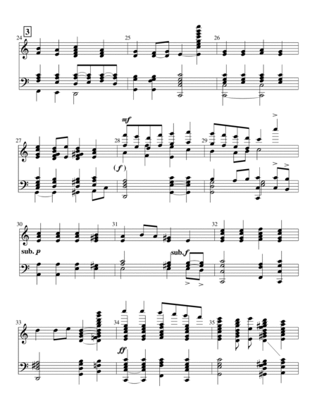 Love Theme Medley (for 4 and 5 octave handbell choirs) image number null
