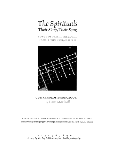 The Spirituals Their Story, Their Song Guitar Solos & Songbook image number null