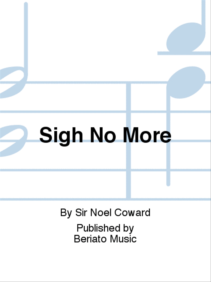 Sigh No More Piano, Vocal, Guitar scores gallery preview page 1