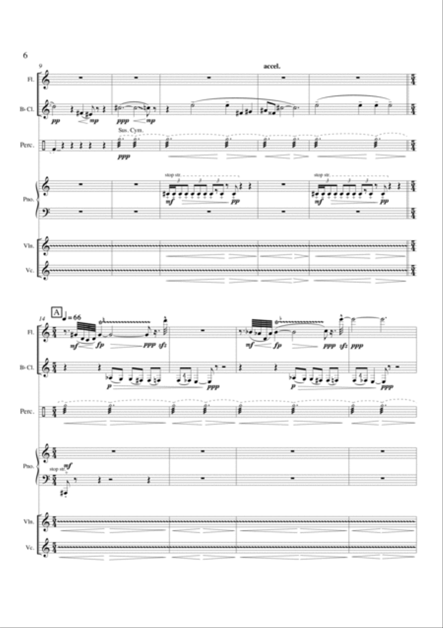 Cloud Earth Cloud Earth Clarinet scores gallery preview page 4