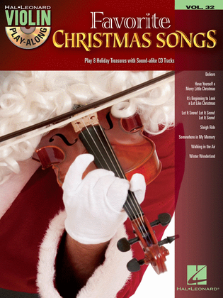 Book cover for Favorite Christmas Songs