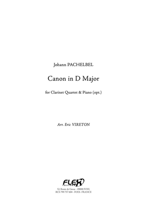 Book cover for Canon in D Major