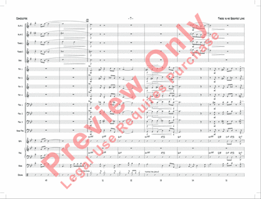 There Is No Greater Love Jazz Ensemble scores gallery preview page 10