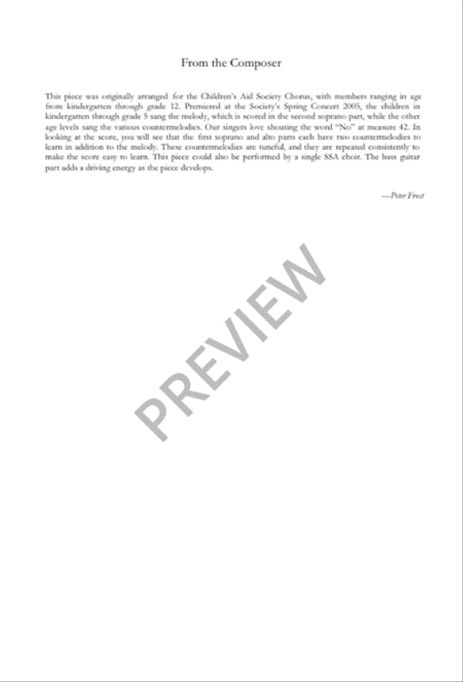 This Little Light of Mine SSA scores gallery preview page 2
