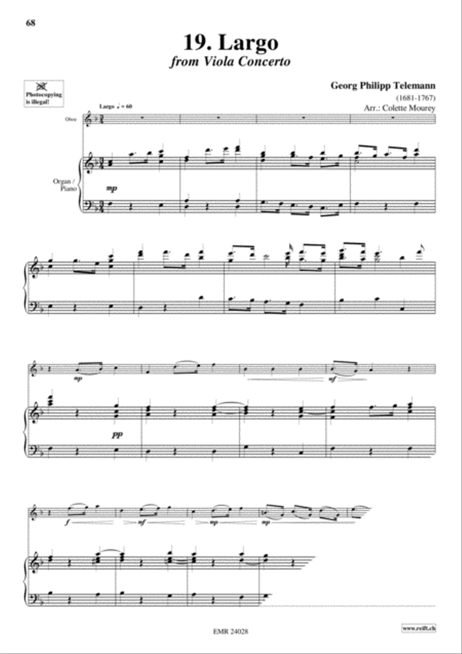 40 Greatest Baroque Hits Volume 1 Organ scores gallery preview page 21