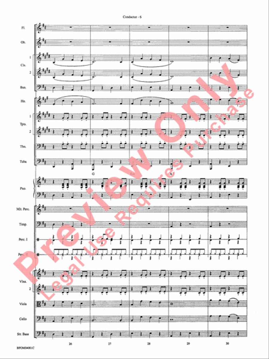 Rock the Bells Full Orchestra scores gallery preview page 9
