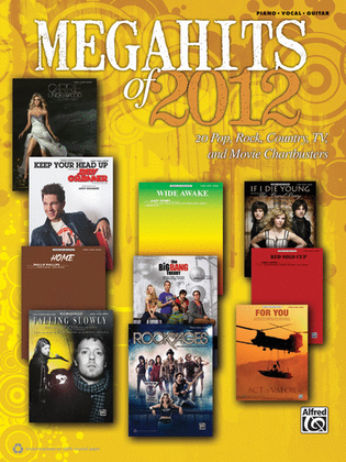 Book cover for Megahits of 2012