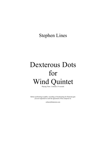 Dexterous Dots for Wind Quintet image number null
