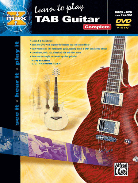 Alfred's MAX: Learn to Play TAB Guitar