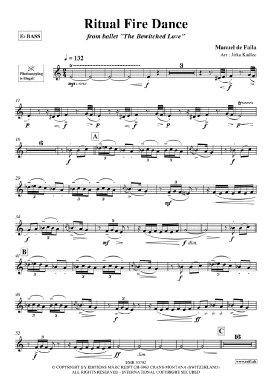 Ritual Fire Dance Piano Accompaniment scores gallery preview page 2