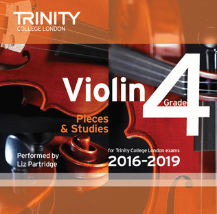 Book cover for Violin 2016-2019 CD: Grade 4
