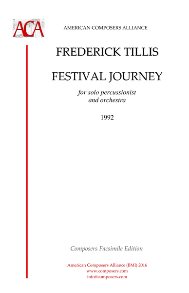 [Tillis] Festival Journey