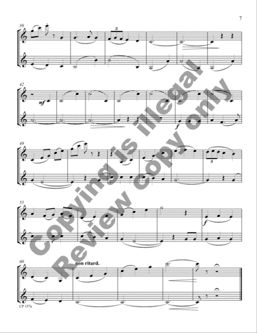 Cowboy Miniatures (Violin Version) Violin scores gallery preview page 24