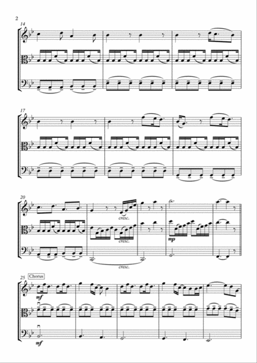 A Thousand Years Small Ensemble scores gallery preview page 4