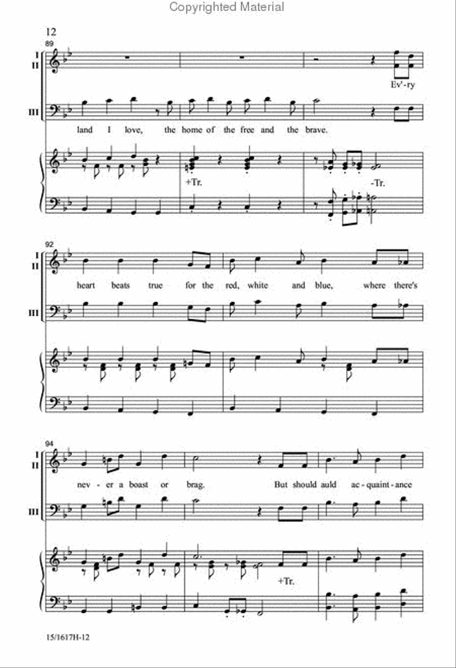 A Patriotic Salute 3-Part scores gallery preview page 11