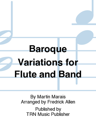 Baroque Variations for Flute and Band