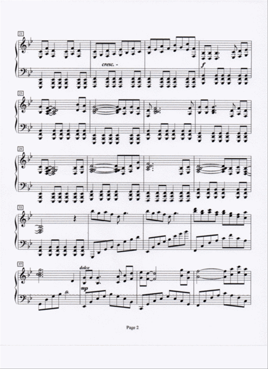 Rembrances: A Folk Song Collection for Piano Solo Piano Solo scores gallery preview page 6